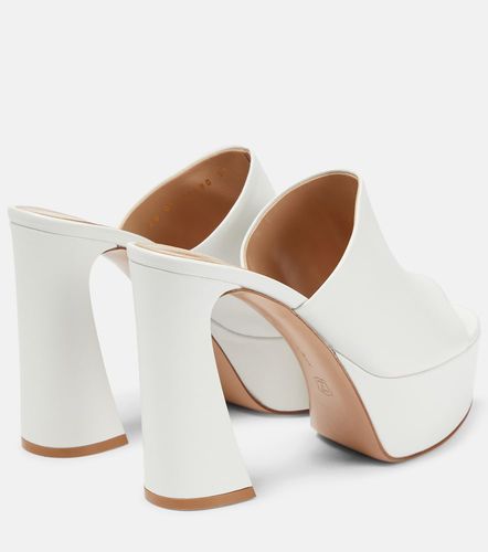 Mules Holly de piel con plataforma - Gianvito Rossi - Modalova