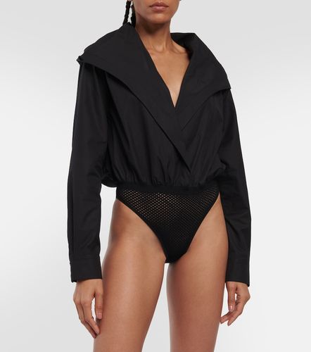 Alaïa Body de algodón con capucha - Alaia - Modalova