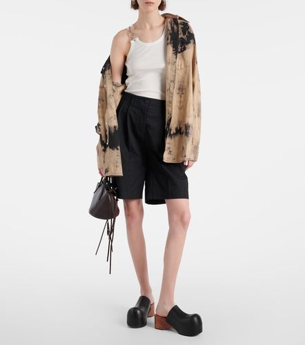 Top de jersey de algodón con cadena - Acne Studios - Modalova