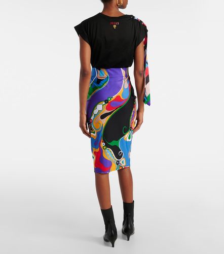 Pucci Orchidee pencil skirt - Pucci - Modalova