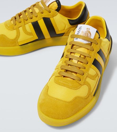 Clay leather-trimmed sneakers - Lanvin - Modalova