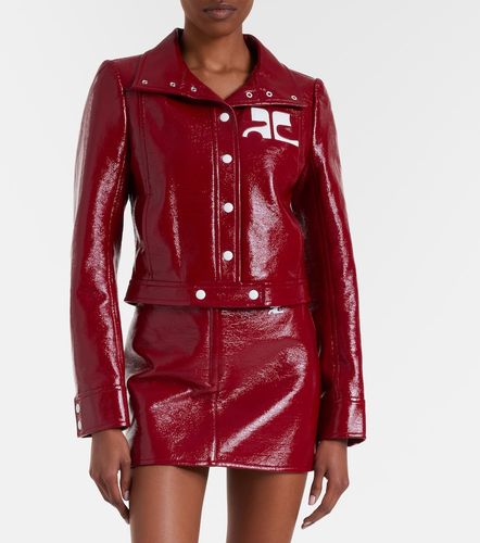 Courreges Reedition vinyl jacket - Courreges - Modalova