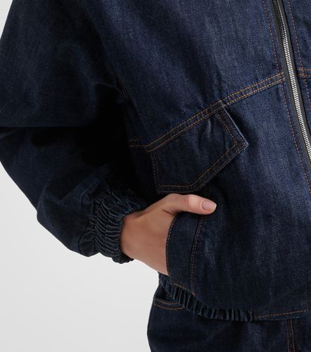 Bomber oversized de denim - Magda Butrym - Modalova