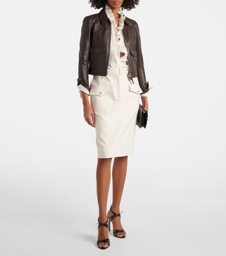 Tom Ford Gonna midi in misto cotone - Tom Ford - Modalova