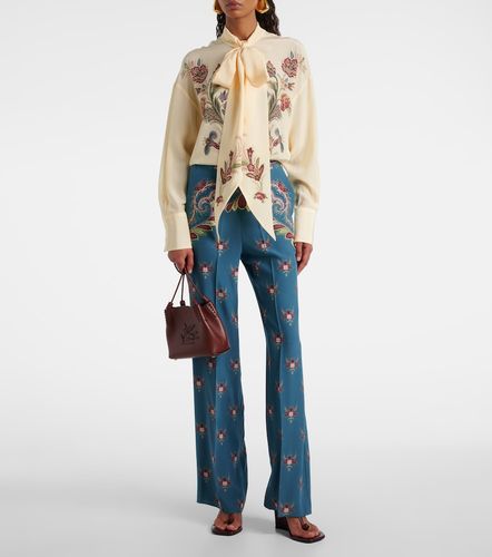 Etro Blusa de seda floral - Etro - Modalova