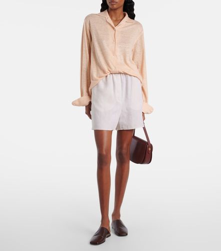 Camicia André in jersey di lino - Loro Piana - Modalova