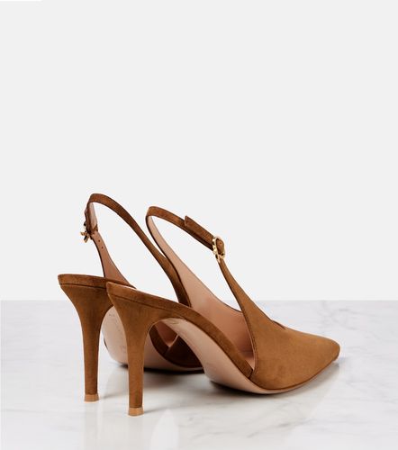 Robbie suede slingback pumps - Gianvito Rossi - Modalova