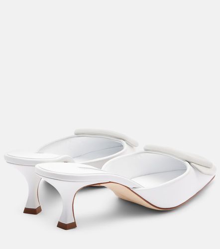 Maysale 50 leather mules - Manolo Blahnik - Modalova