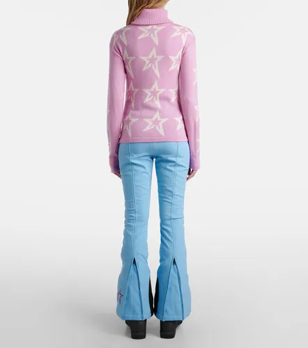 Rollkragenpullover Star Dust aus Wolle - Perfect Moment - Modalova