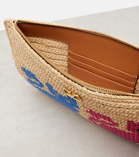 VLogo raffia pouch - Valentino Garavani - Modalova