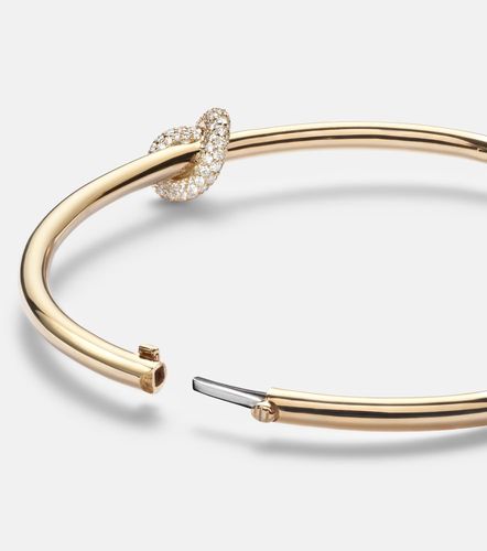 Legacy Knot 18kt bangle with diamonds - Engelbert - Modalova