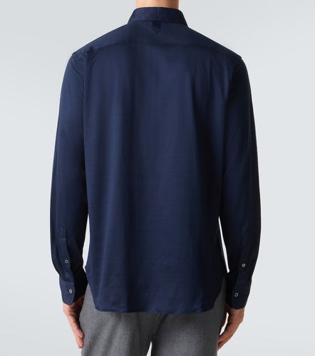 Canali Camicia in jersey di cotone - Canali - Modalova