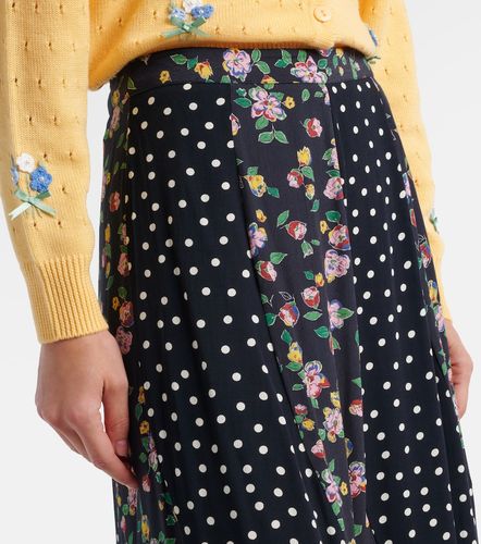 Falda midi Gracella con paneles - Rixo - Modalova