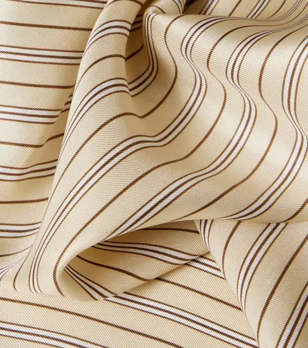 Toteme Striped silk scarf - Toteme - Modalova