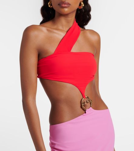 Abito midi monospalla con cut-out - Roberto Cavalli - Modalova