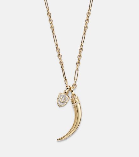 Collar Protection y La Loba Claw de oro de 18 ct - FoundRae - Modalova