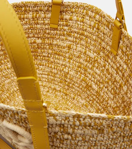 Bolso cesta Paula's Ibiza Eclipse Medium de rafia - Loewe - Modalova
