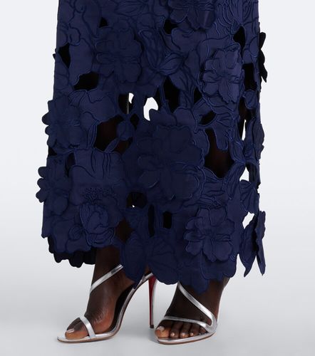 Off-Shoulder Midikleid Norelle aus Satin - Costarellos - Modalova