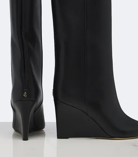 Blake leather knee-high boots - Jimmy Choo - Modalova