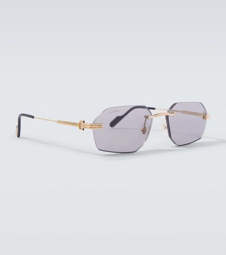 Premiere De Cartier rectangular sunglasses - Cartier Eyewear Collection - Modalova