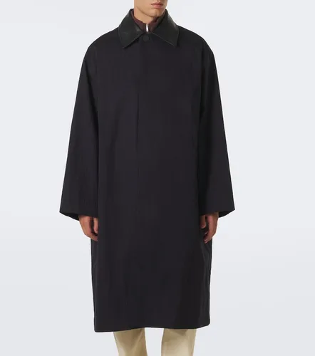 Trench Revere in misto cotone con pelle - Studio Nicholson - Modalova