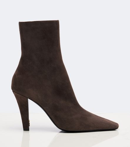 Ankle Boots Jill aus Veloursleder - Saint Laurent - Modalova