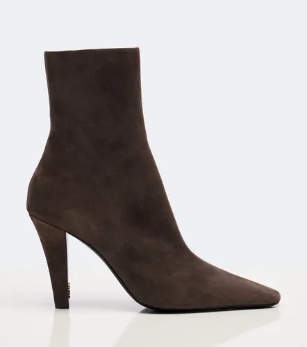 Jill suede ankle boots - Saint Laurent - Modalova