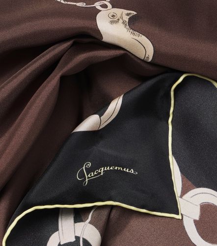 Jacquemus Sciarpa Pampille in seta - Jacquemus - Modalova