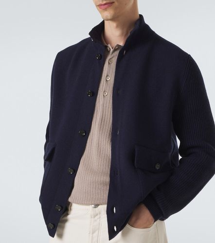 Strickjacke aus einem Wollgemisch - Lardini - Modalova