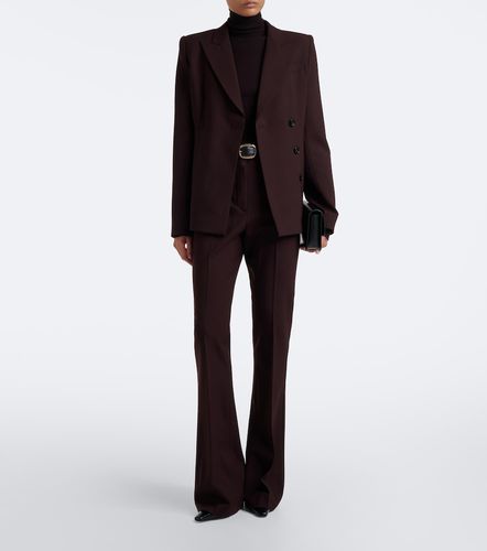 Double-breasted wool-blend blazer - Sportmax - Modalova