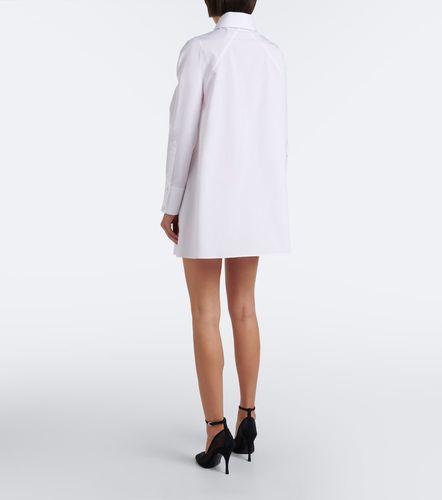 Alaïa Vestido corto de popelín de algodón - Alaia - Modalova