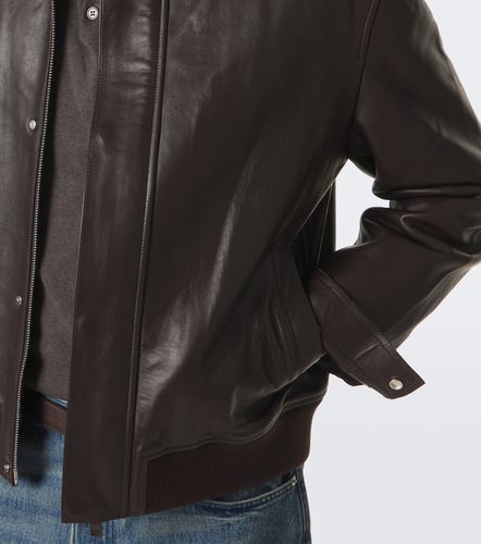 Yves Salomon Leather blouson jacket - Yves Salomon - Modalova