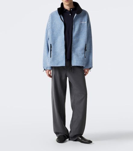 Miu Miu Gingham fleece jacket - Miu Miu - Modalova