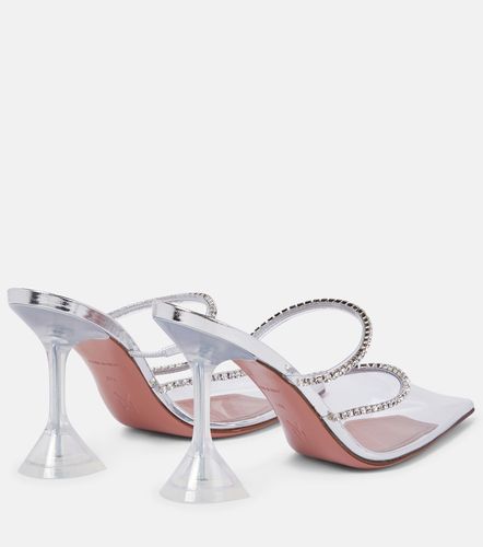 Gilda embellished PVC mules - Amina Muaddi - Modalova