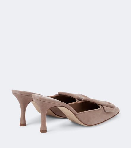 Mules Maysale 70 in suede - Manolo Blahnik - Modalova