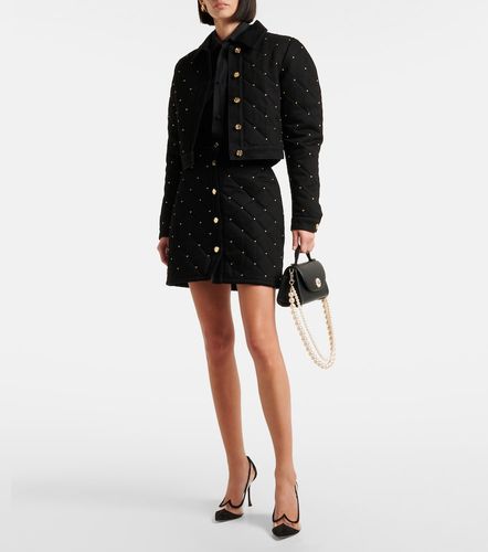 Embellished cropped denim jacket - Nina Ricci - Modalova