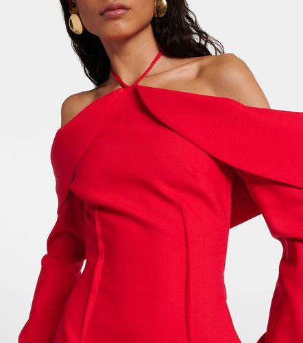 David Koma Wool-blend minidress - David Koma - Modalova