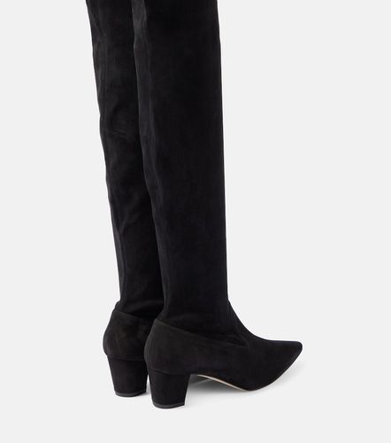 Stivali cuissardes Lupasca 55 in suede - Manolo Blahnik - Modalova