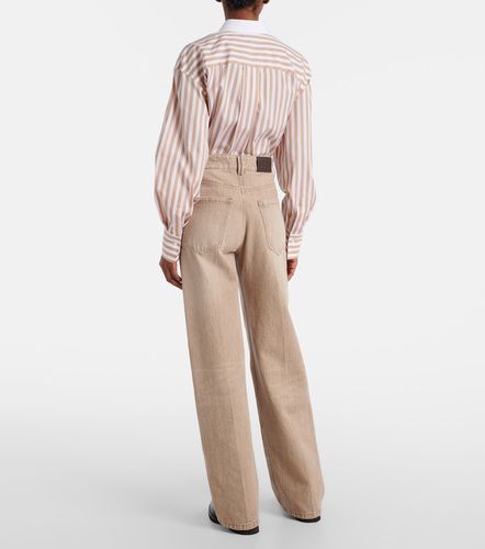 Jeans a gamba larga - Brunello Cucinelli - Modalova