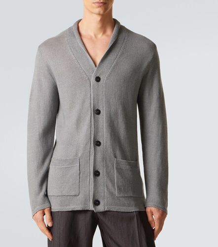 Giorgio Armani Linen-blend cardigan - Giorgio Armani - Modalova