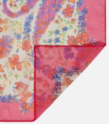Sciarpa in seta con stampa paisley - Etro - Modalova