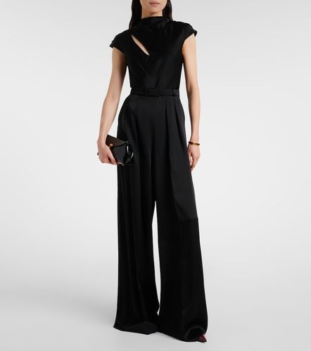 Vespa cutout satin jumpsuit - Max Mara - Modalova