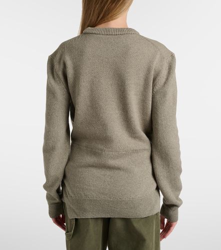 Pullover in lana e cotone - JW Anderson - Modalova