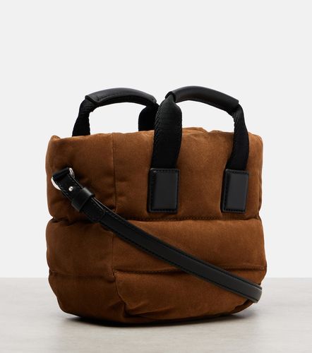 Borsa Caradoc Micro in suede - Moncler - Modalova