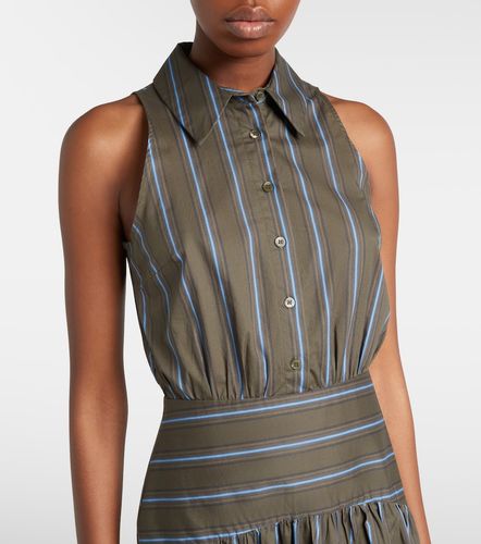 Staud Midikleid Romy aus Baumwolle - Staud - Modalova