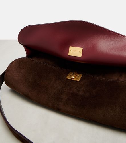 Le 7 Medium suede shoulder bag - Balenciaga - Modalova