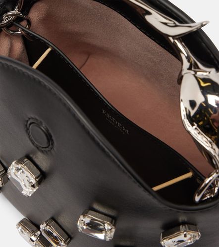 Bloom Mini leather top-handle bag - Erdem - Modalova