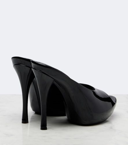 Mules Viv in vernice con plateau - Gucci - Modalova