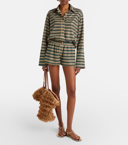Oseree Lumiere striped shorts - Oseree - Modalova