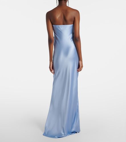 Abito bustier in charmeuse di seta - The Sei - Modalova